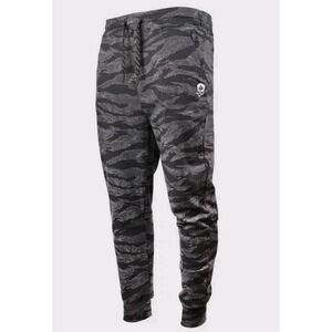 New Zero Foxtrot PT Joggers Men M Camo Gray Gym Lounge Fleece Sweatpants Comfy